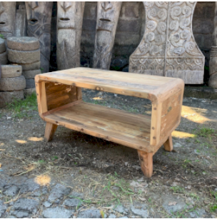 Kleiner runder Couchtisch