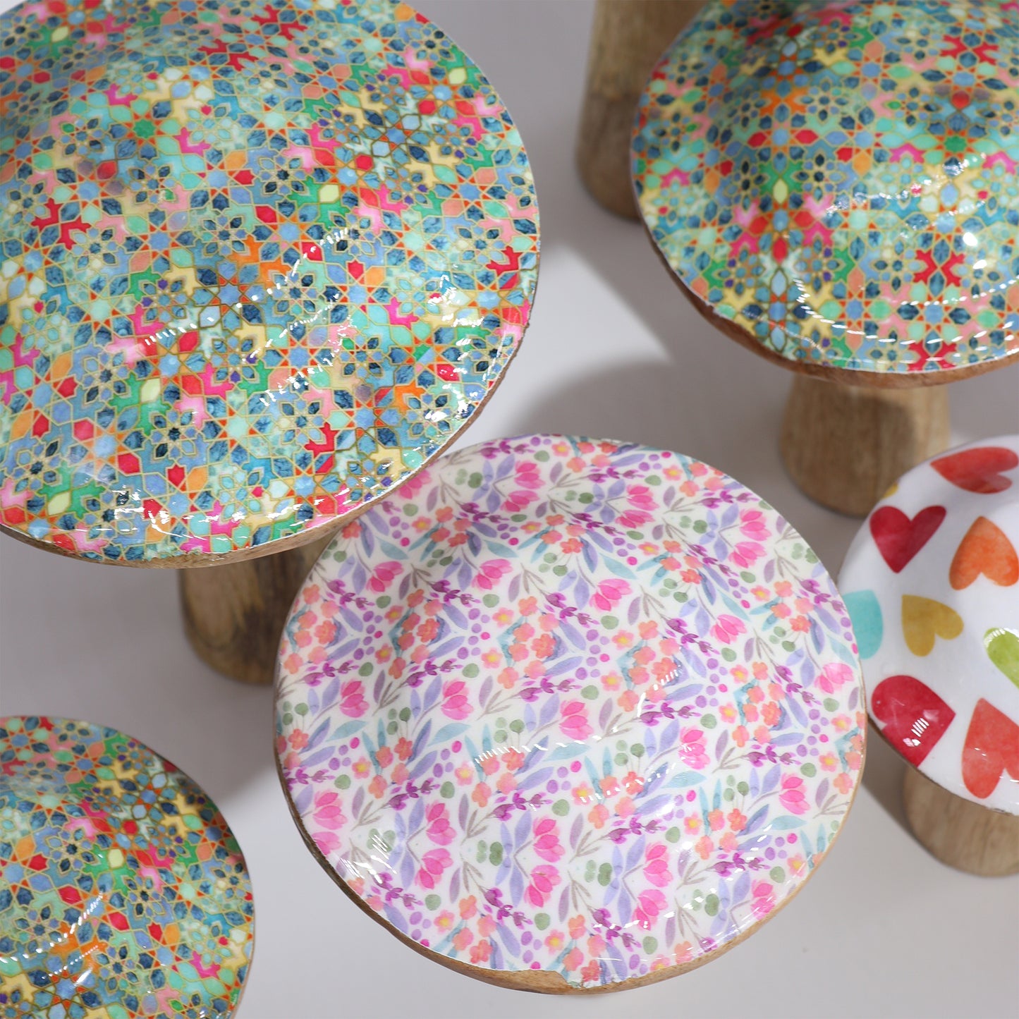 Small Mushroom - 10cm - Pretty Floral