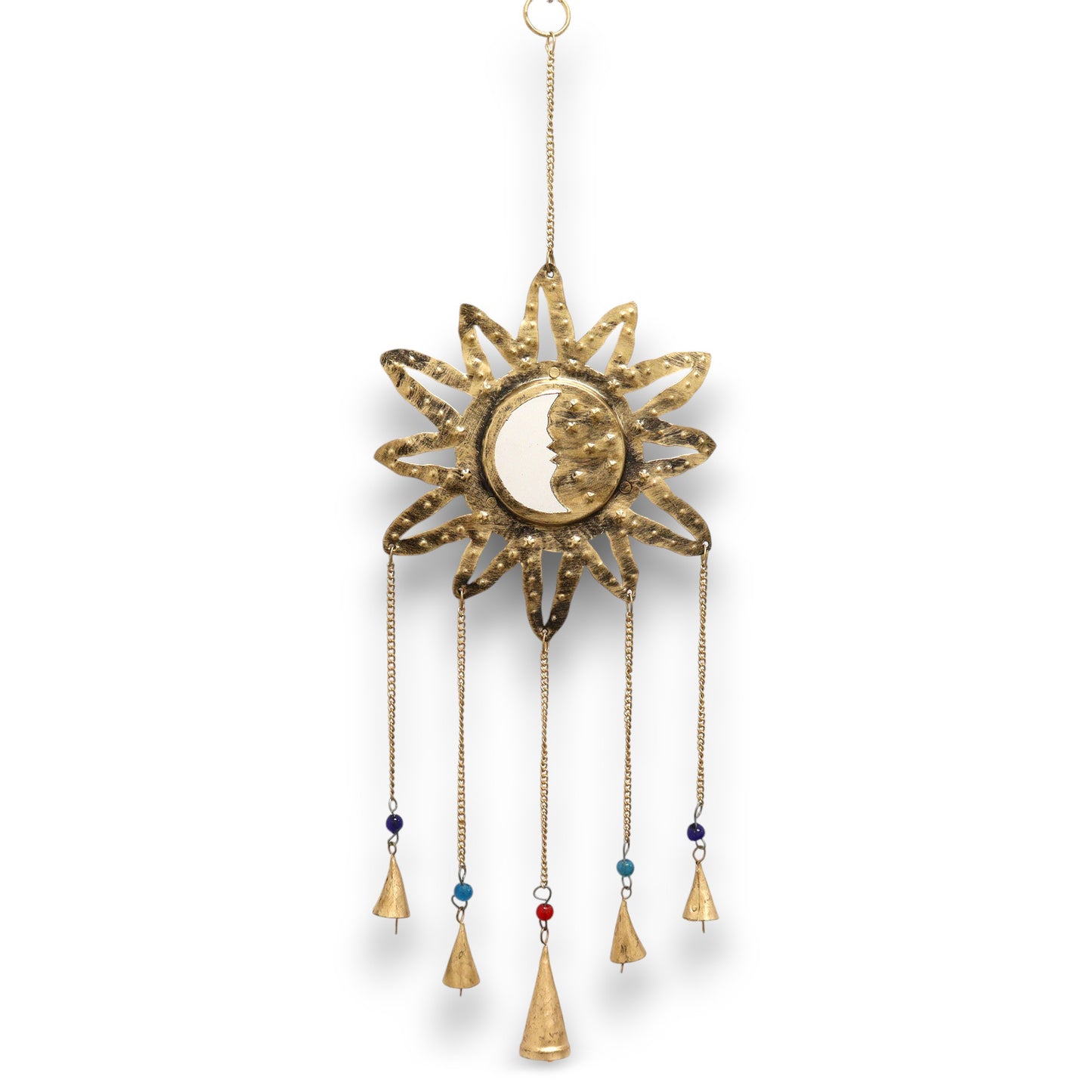 Indian Chimes - Sun Moon Mirror 5 Bells