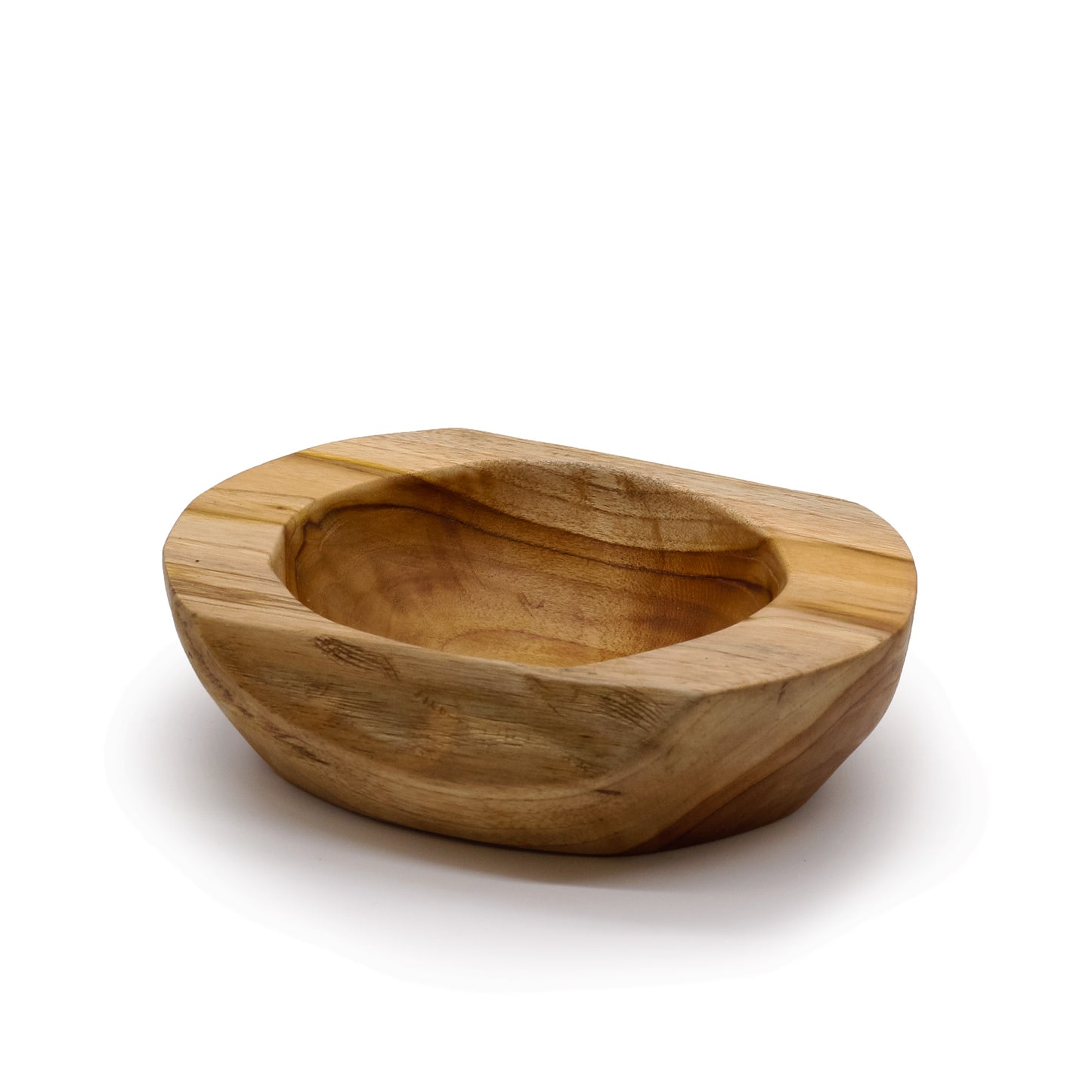 Natural Shape Teakwood Bowl