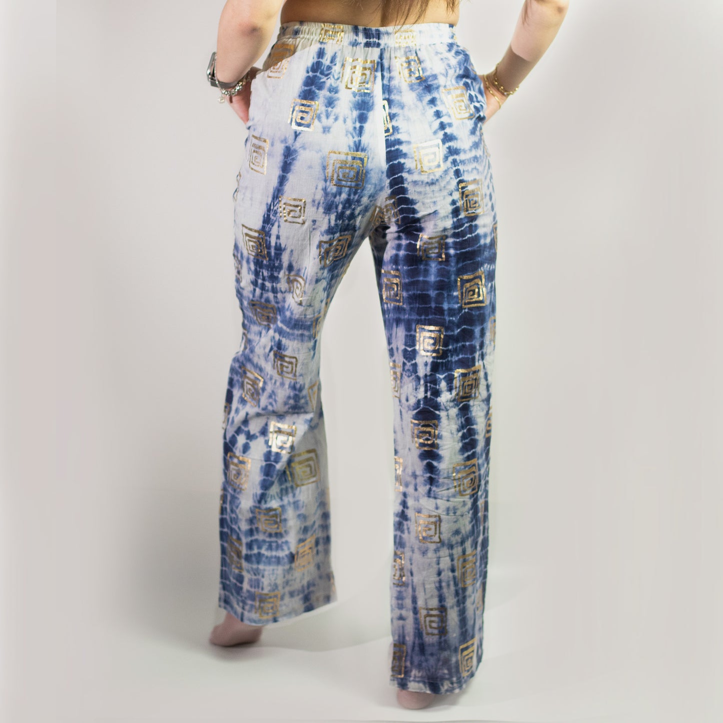 Nomad Sari Lounge Pants - Greek White