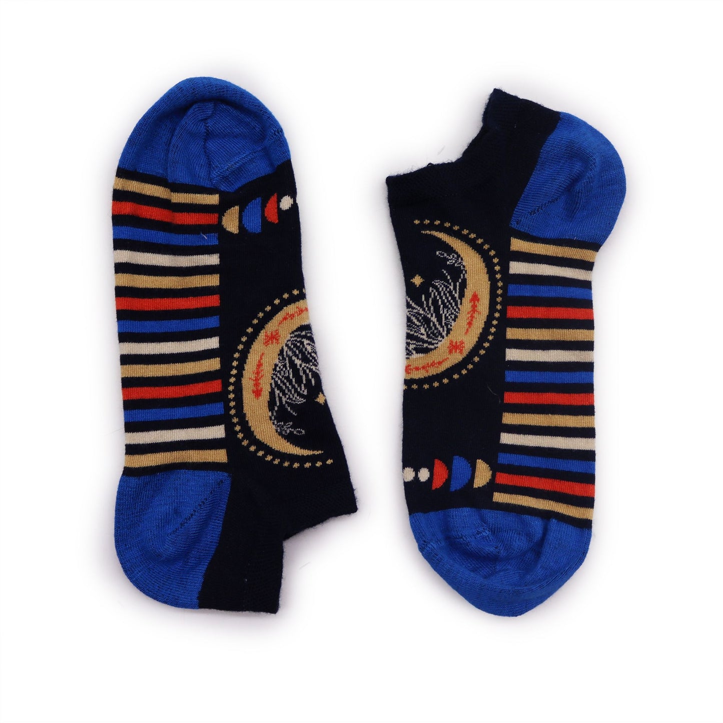 S/M Hop Hare Bamboo Socks Low (36-40) - Lunar Phases