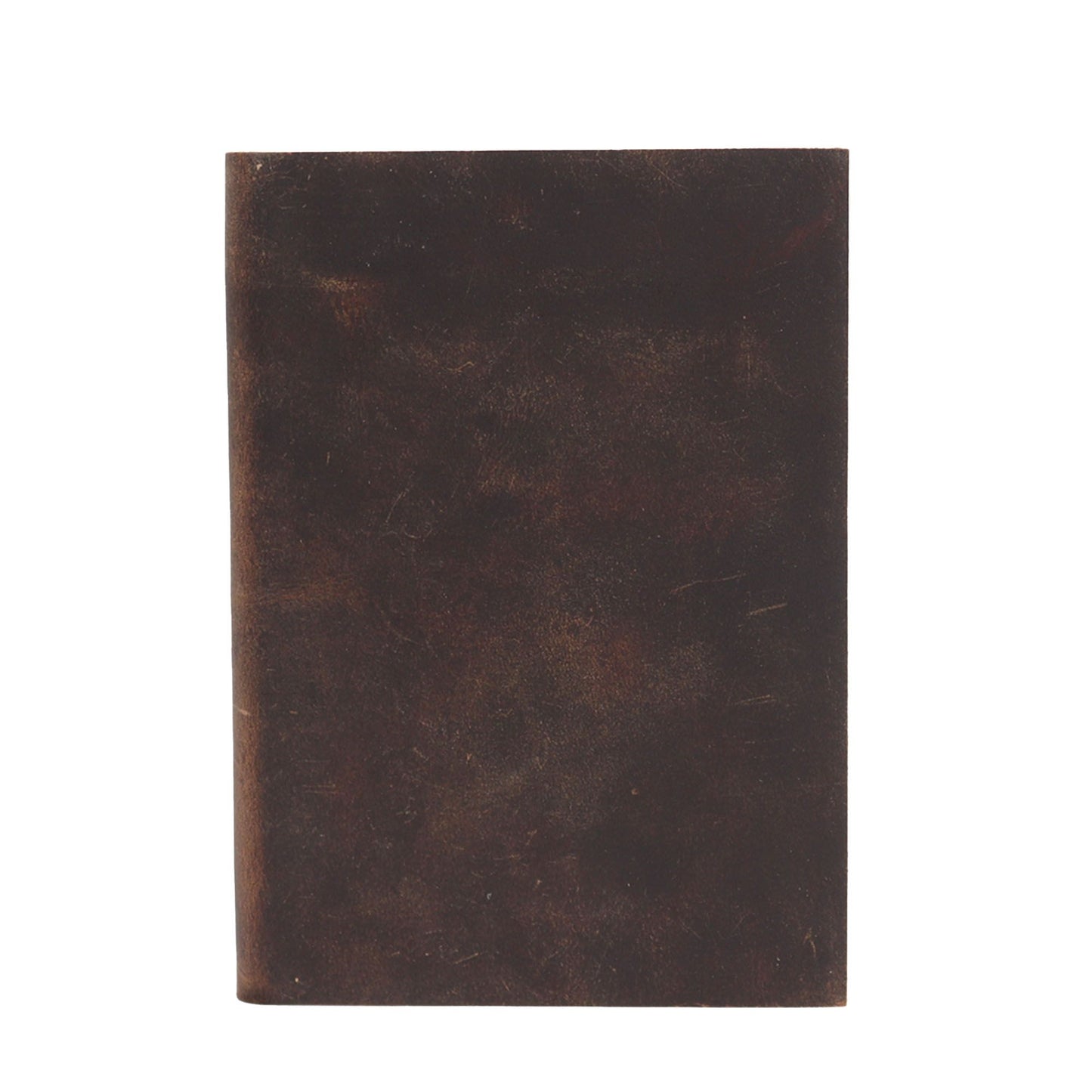 Schwarzes Notizbuch in Braun – 100 linierte Seiten – 18 x 13 cm