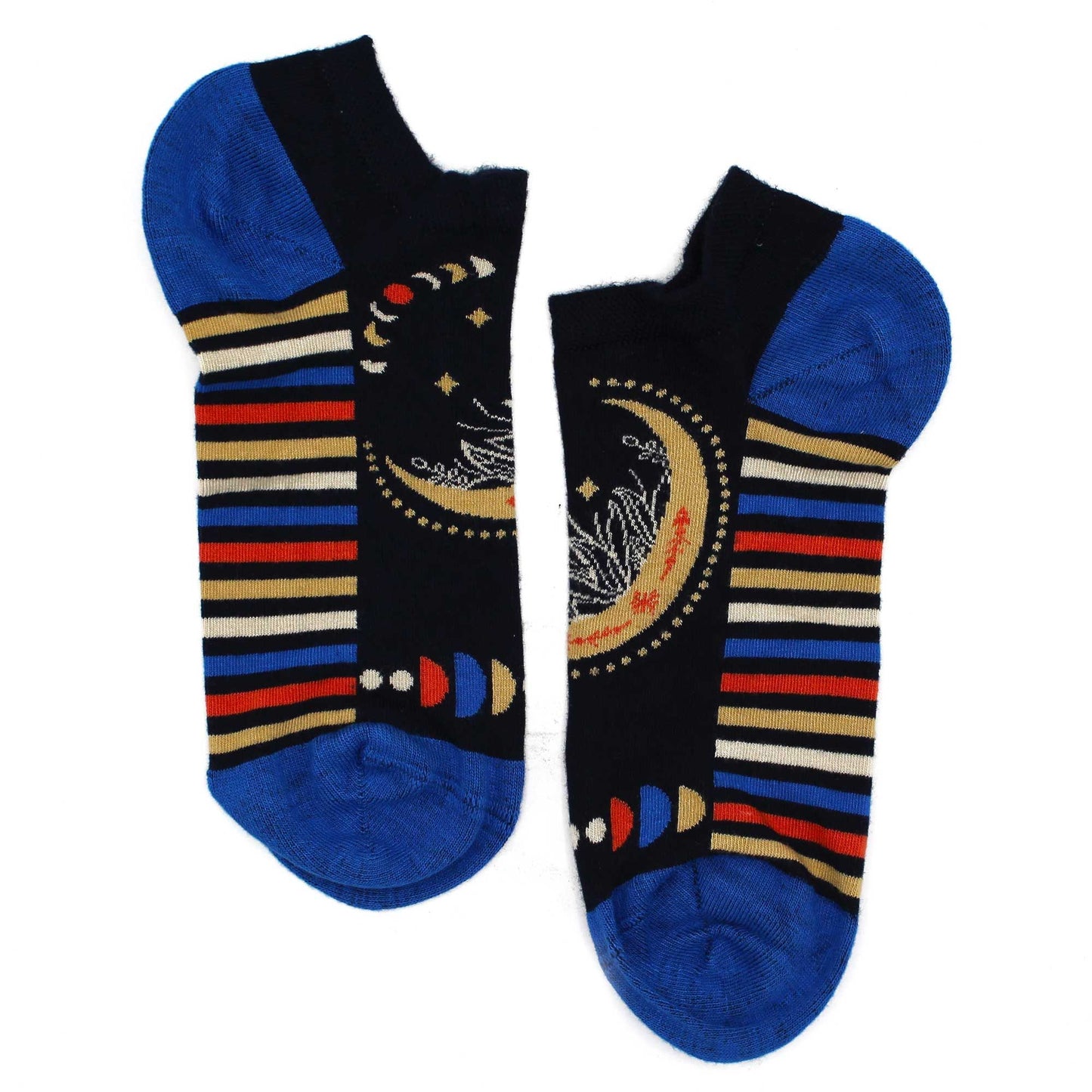M/L Hop Hare Bamboo Socks Low (41-46) - Lunar Phases