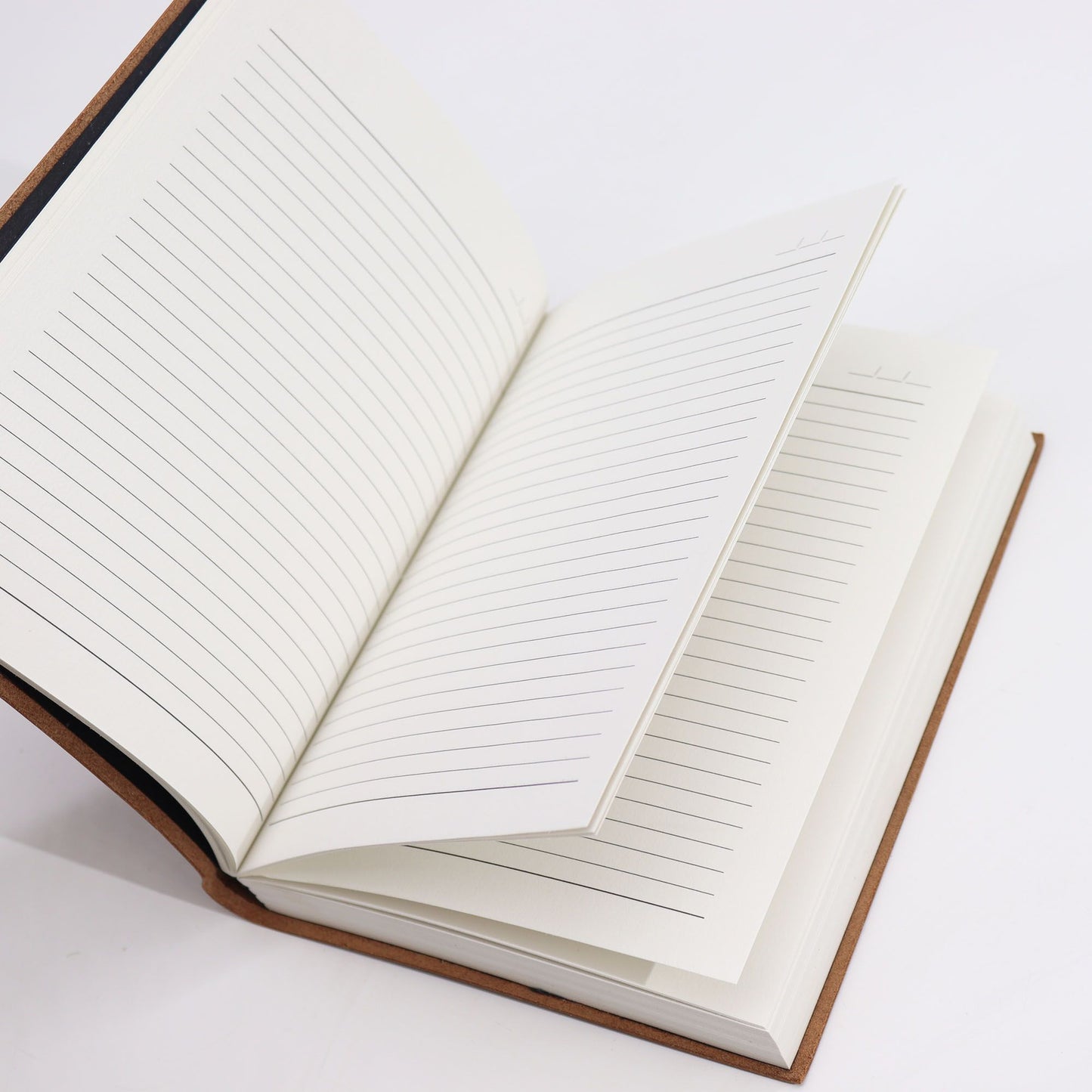 Schwarzes Notizbuch für den täglichen Gebrauch – 100 linierte Seiten – 20 x 15 cm