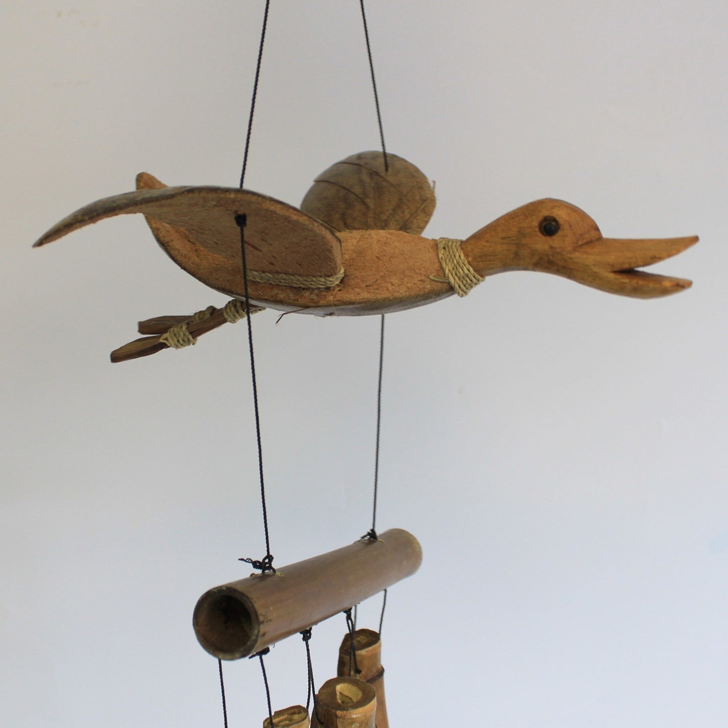 1x Coconut Duck Windchimes