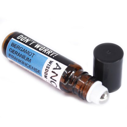 10ml Roll On Essential Oil Blend - Don't Worry!