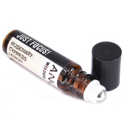 10ml Roll On Essential Oil Blend - Just Focus!