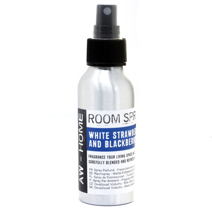 100 ml Raumspray – Weiße Erdbeere und Brombeere