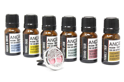 10ml Aromatherapy Car Blend - Travel Ease