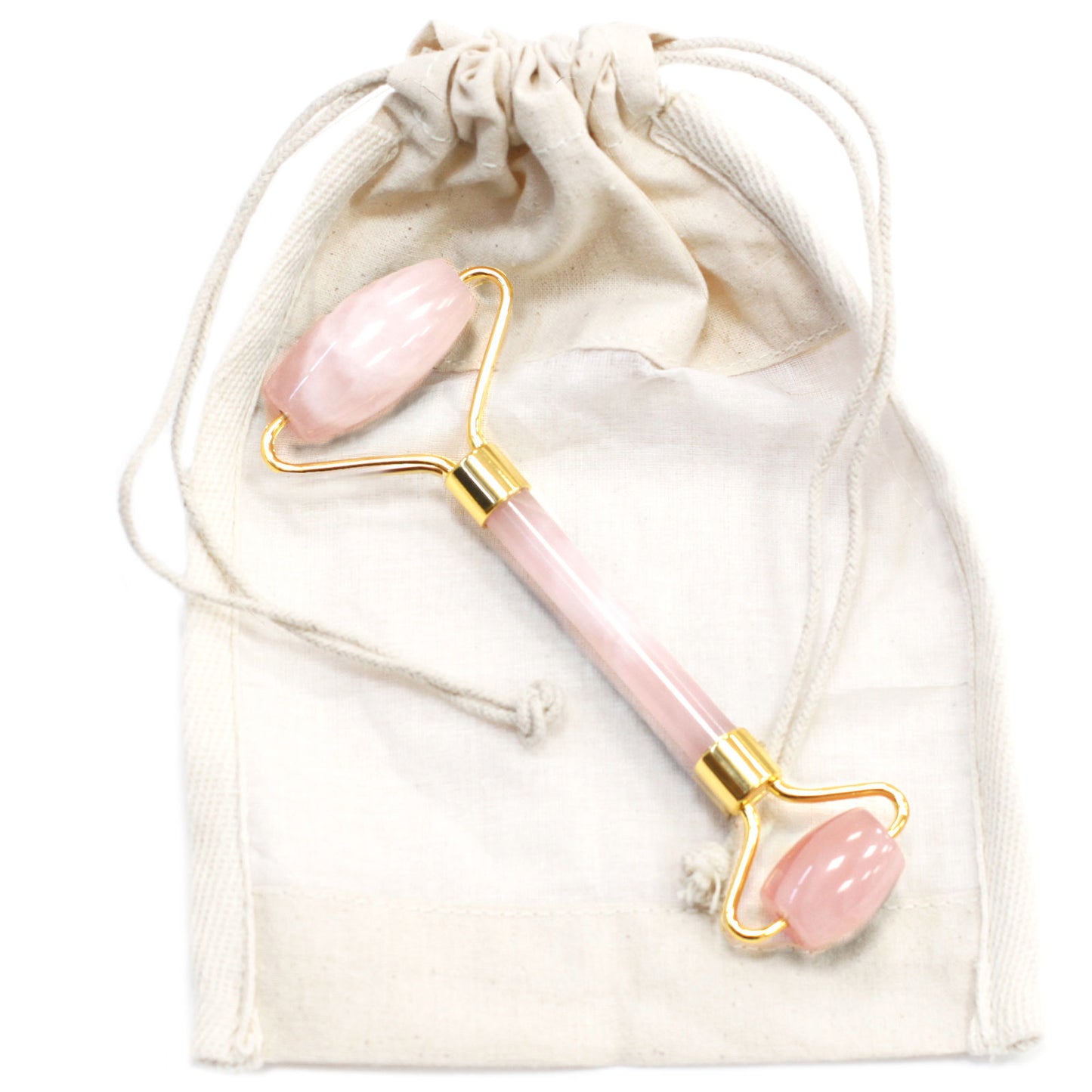 Gemstone Face Roller - Rose Quartz