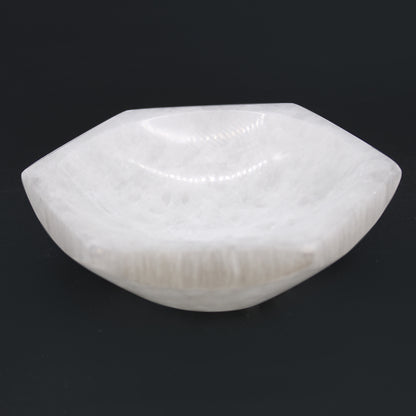 Selenite Hex Bowl - 15cm