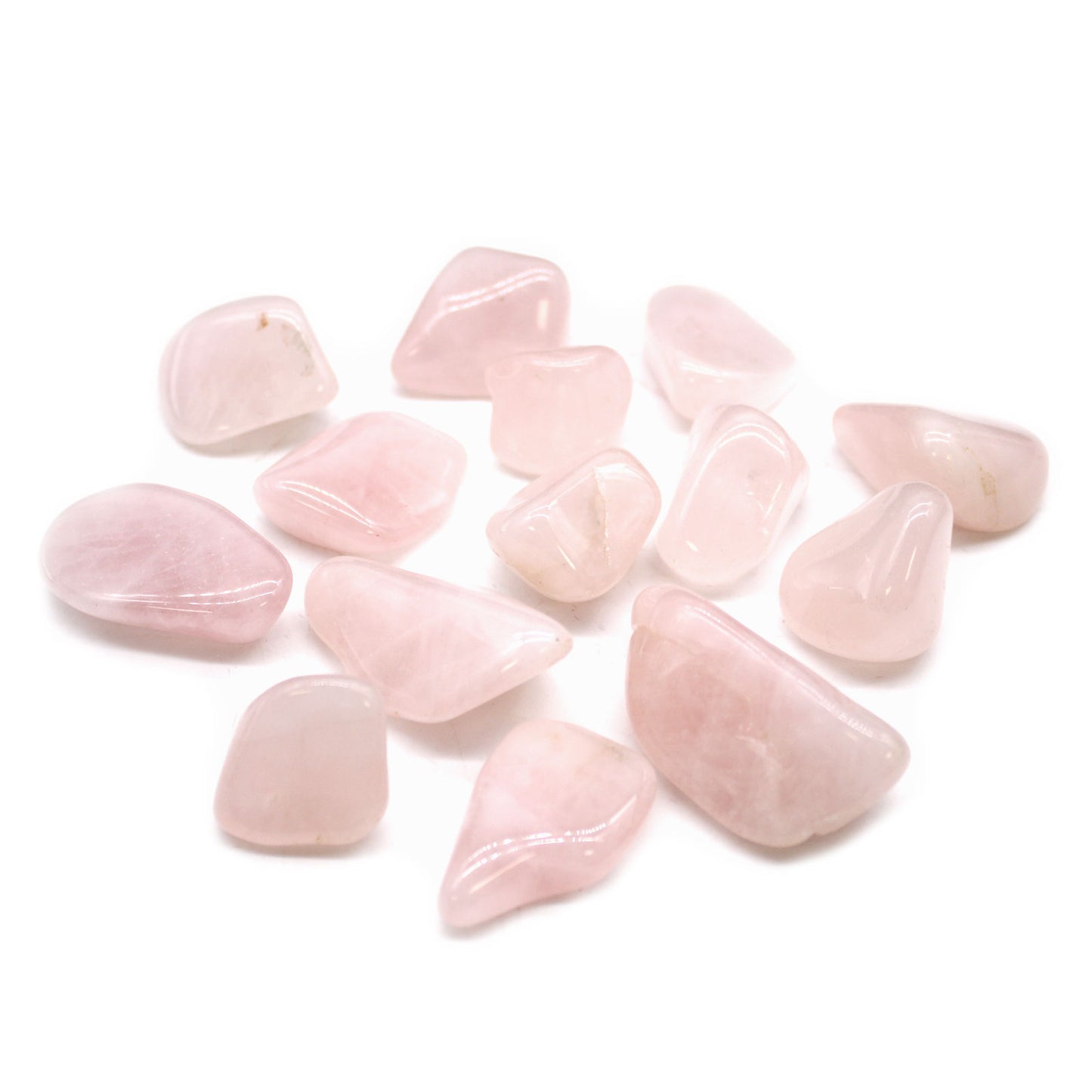 Pack of 24 L Tumble Stone - Rose Quartz