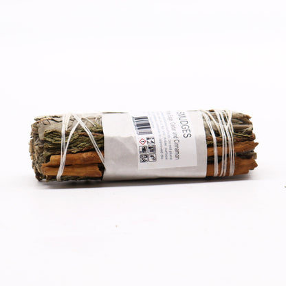 Smudge Stick - White Sage, Cedar and Cinnamon