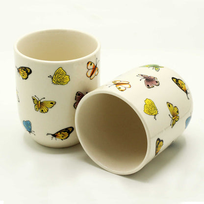 Herbal Tea Cups - Butterflies