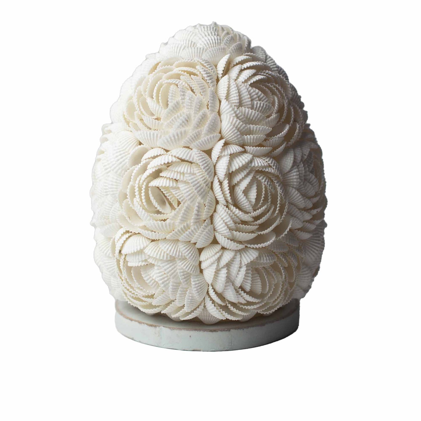 Boho Sea Shell Lamp - Rose Oval - 15cm