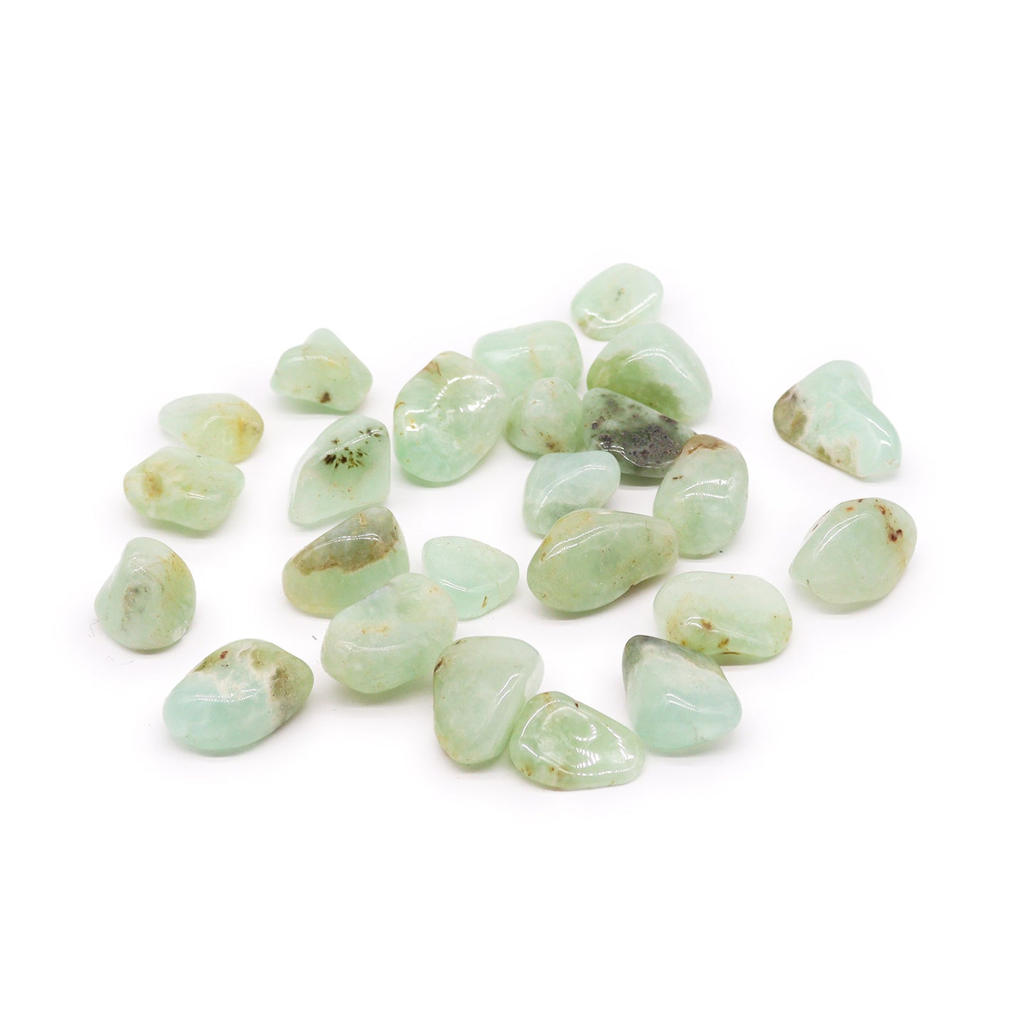 Pack of 24 L Tumble Stones - Prehnite