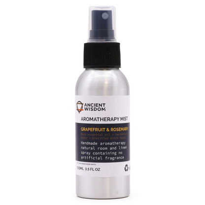 100ml Essential Oil Mist - Graperfruit and Rosemary