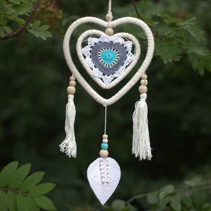 Dream Chacher - Medium Blue Heart in Heart