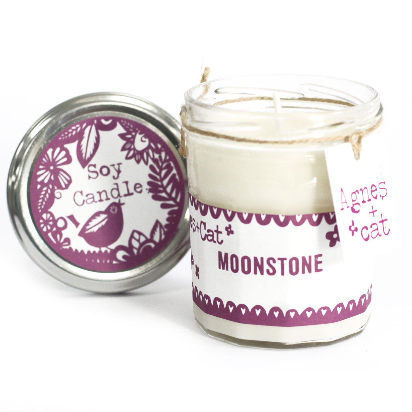 Gift Box - Moonstone (Candle) + Provence & Tea and Roses (Fizz)