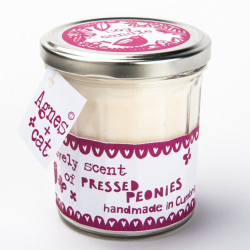 Jam Jar Candle - Pressed Peonie