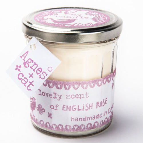 Jam Jar Candle - Tea and Roses