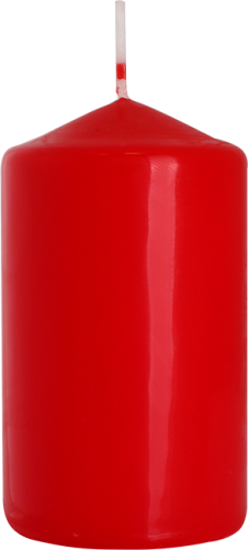 Single Pillar Candle - Red