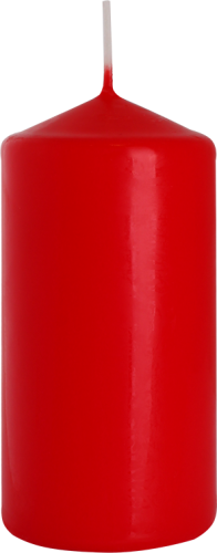 Single Pillar Candle - Red