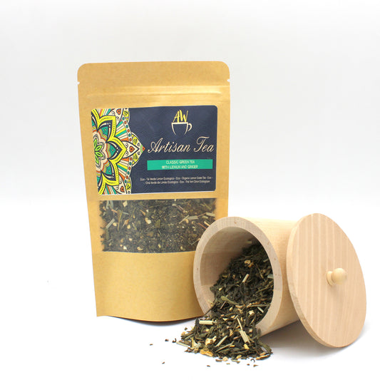 50g BIO Classic Green Tea with Lemon and Ginger