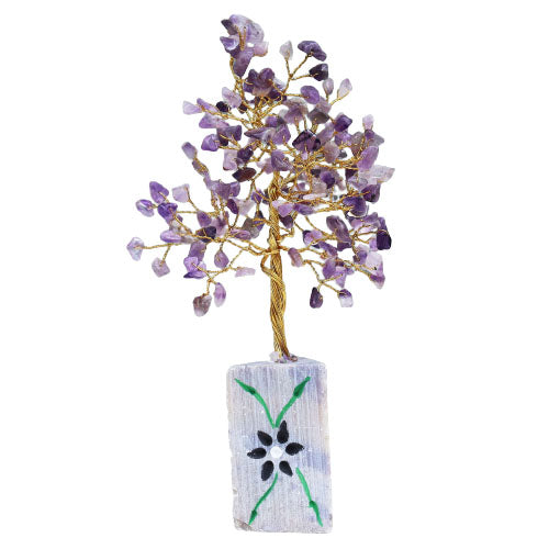 Amethyst Gemstone Tree - 160 Stones