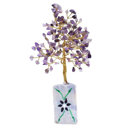 Amethyst Gemstone Tree - 160 Stones