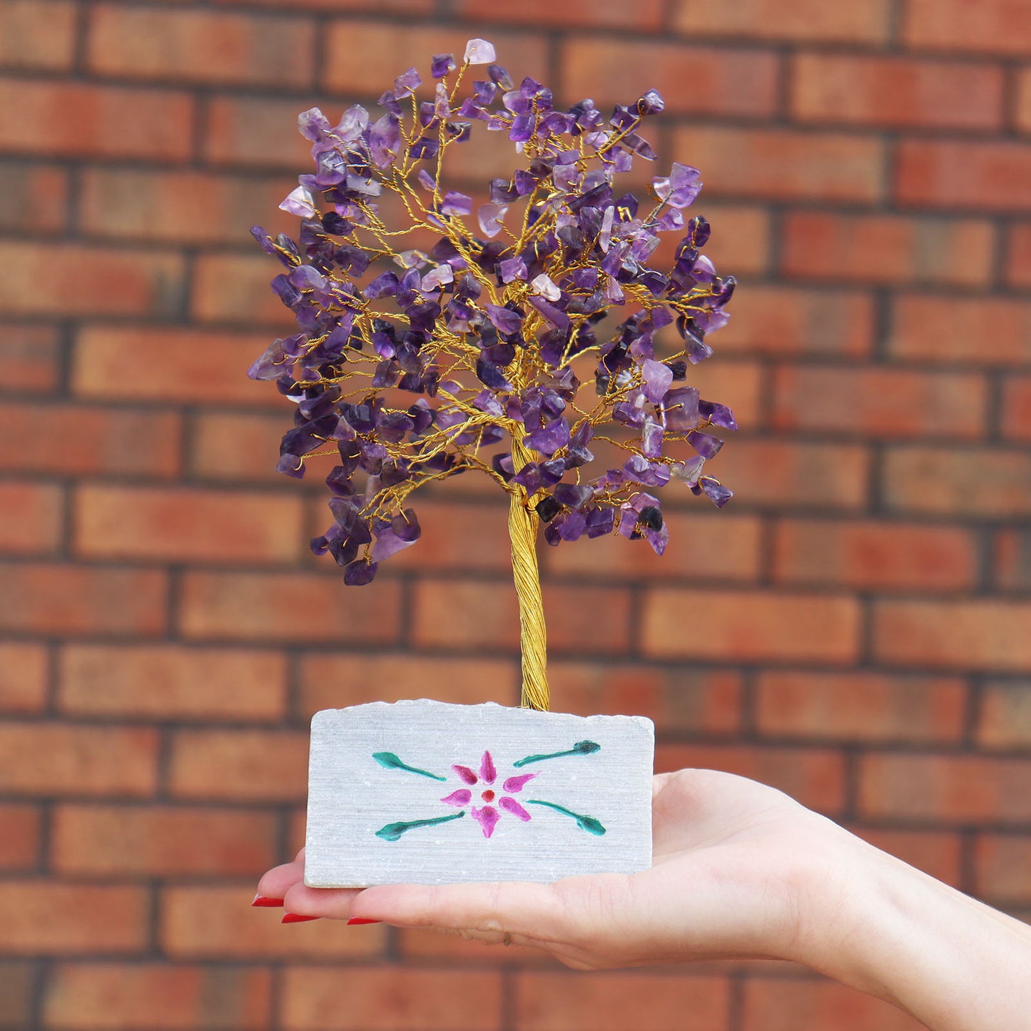 Amethyst Gemstone Tree - 320 Stones