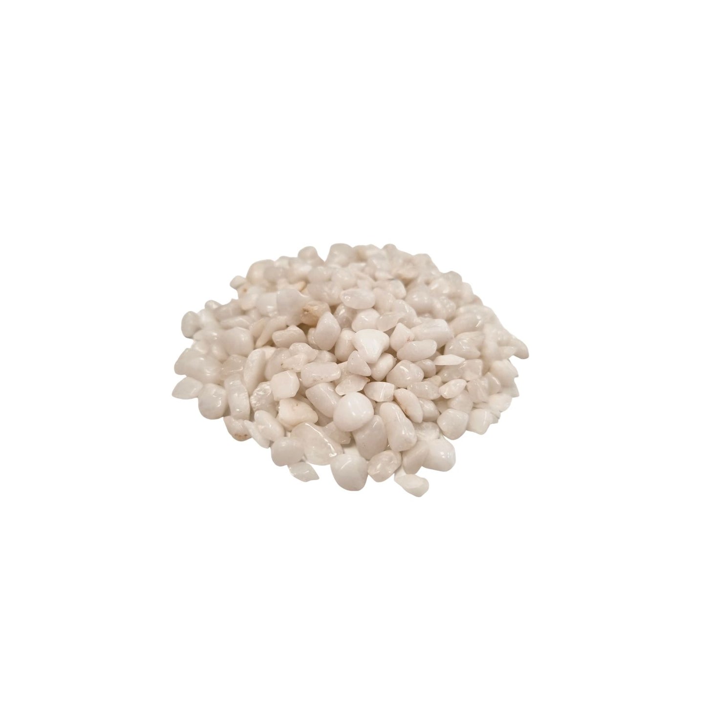 White Quartz Gemstone Chips Bulk - 1KG