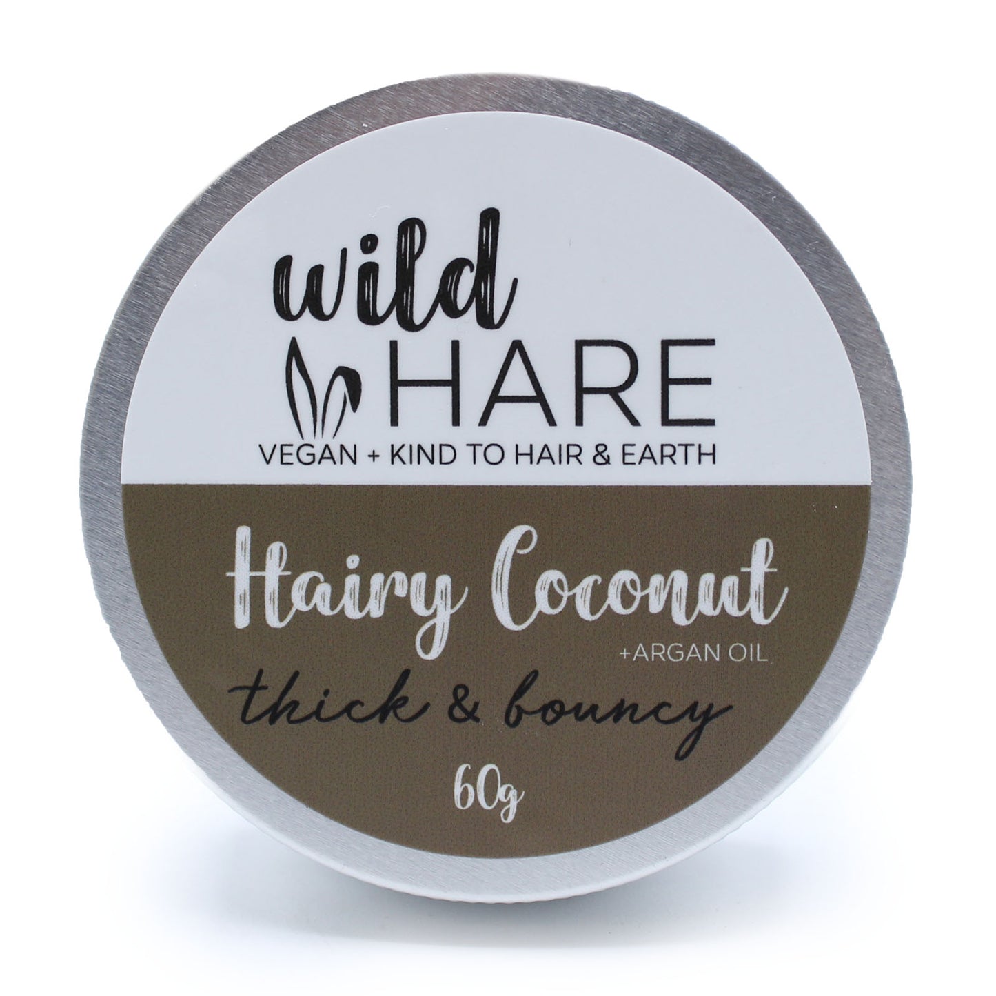 Wild Hare Festes Shampoo 60g - Hairy Coconut