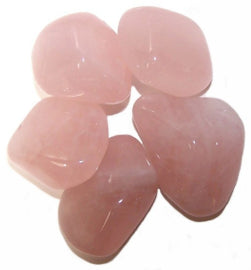 Pack of 24 Tumble Stones - Rose Quartz M (K grade)