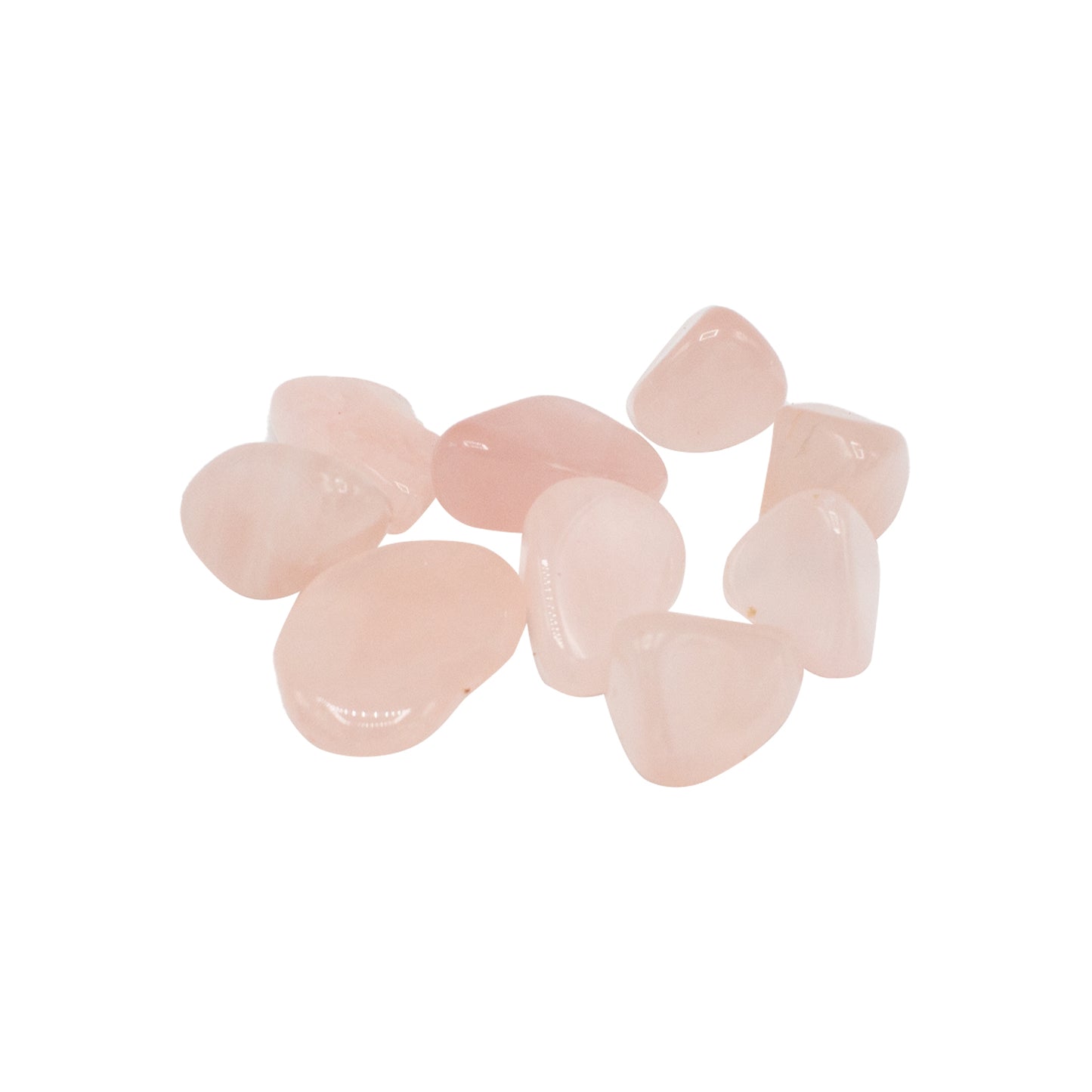 Pack of 24 Tumble Stones - Rose Quartz M (K grade)