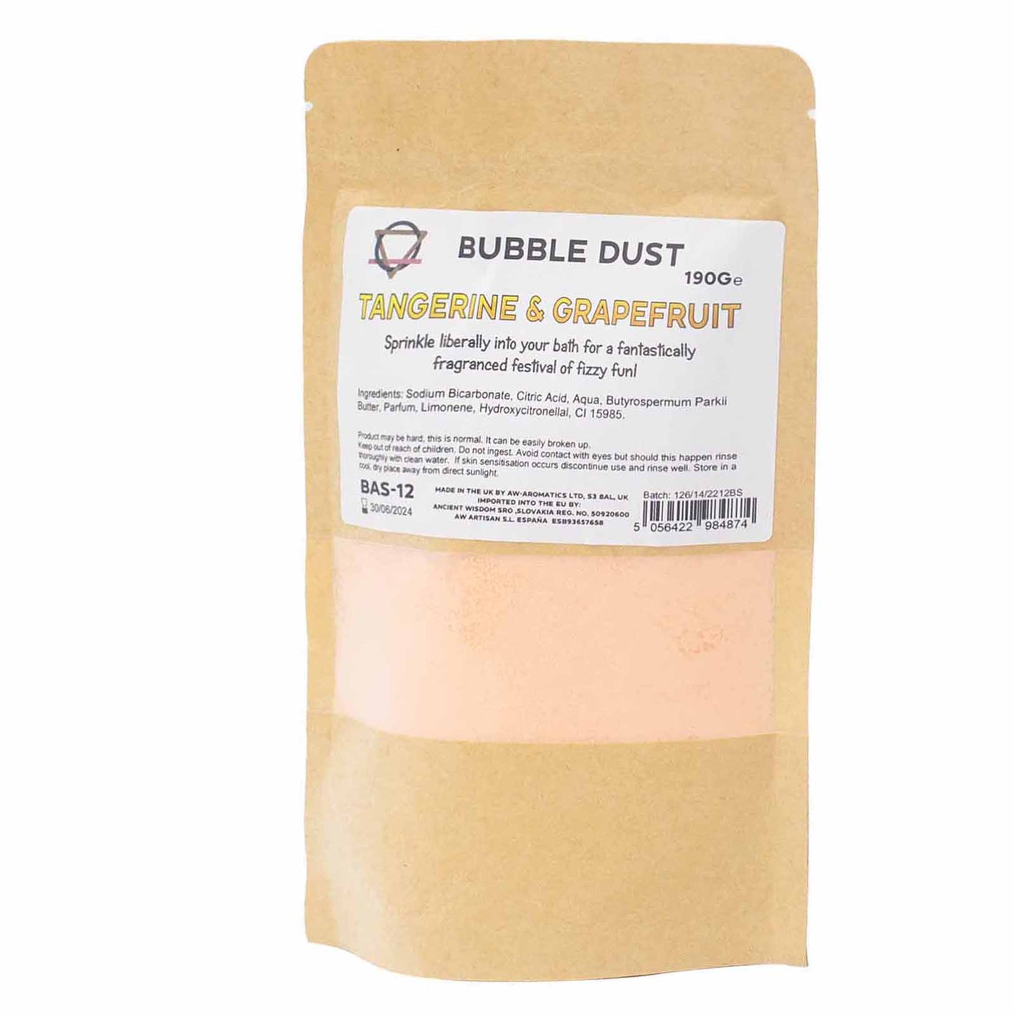 Tangerine & Grapefruit Bath Dust 200g