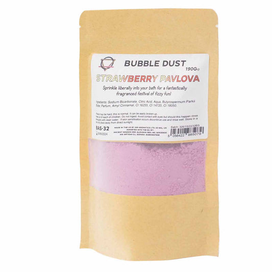 Strawberry Pavlova Bath Dust 200g