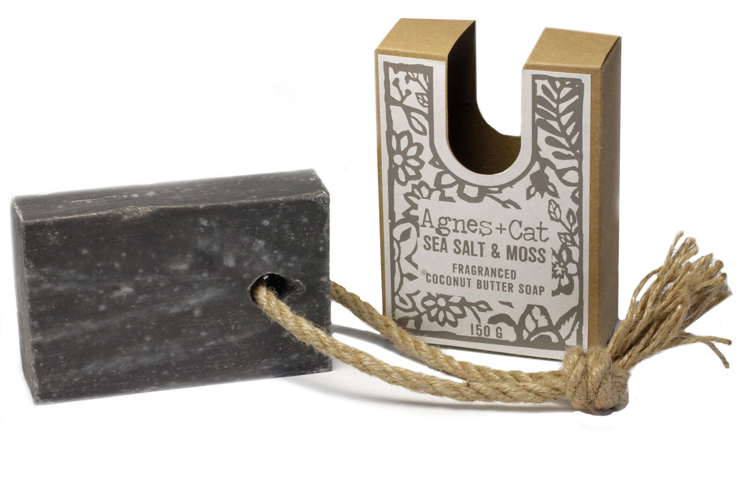 Soap On A Rope - Sea Salt And Moss