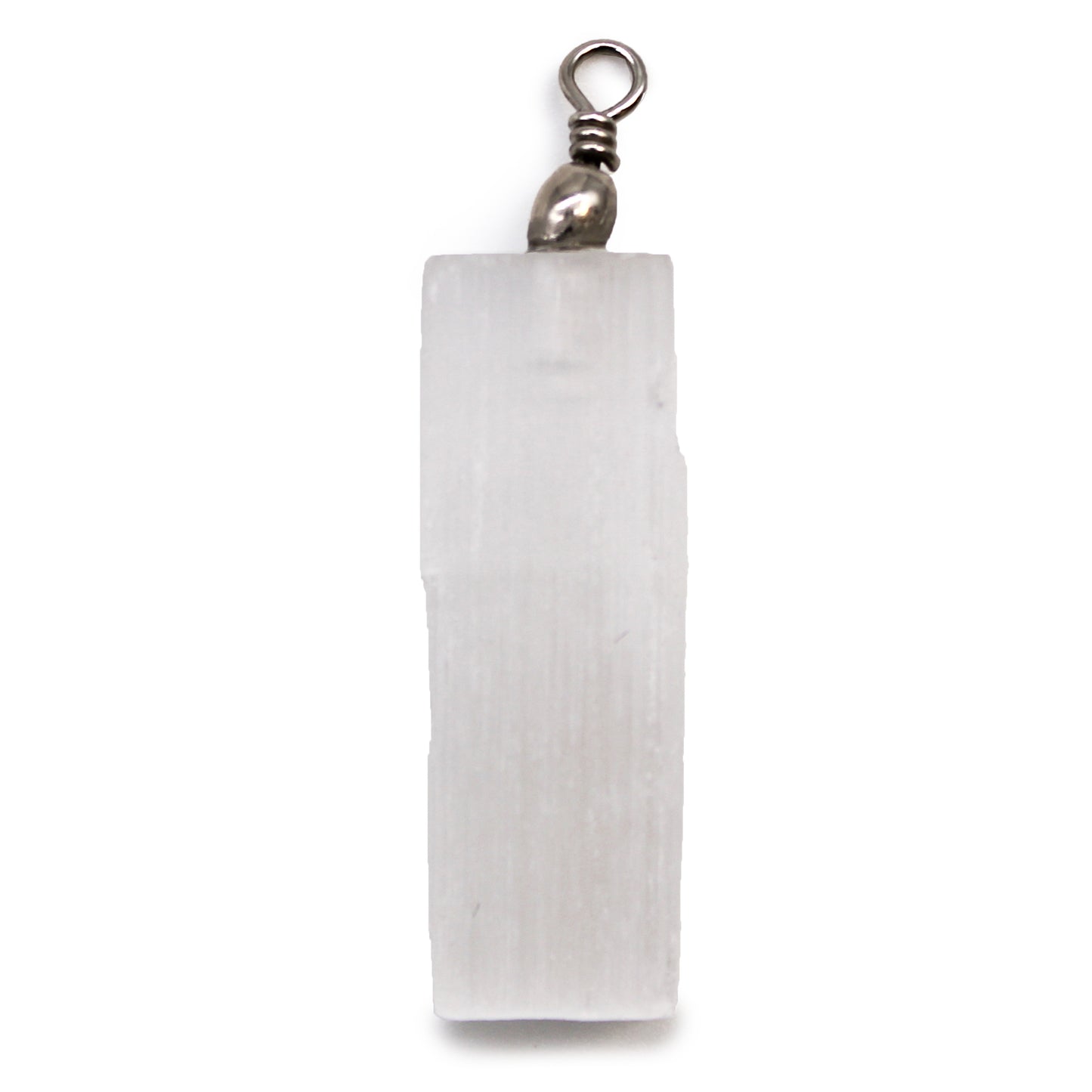 Selenite Natural Pendent