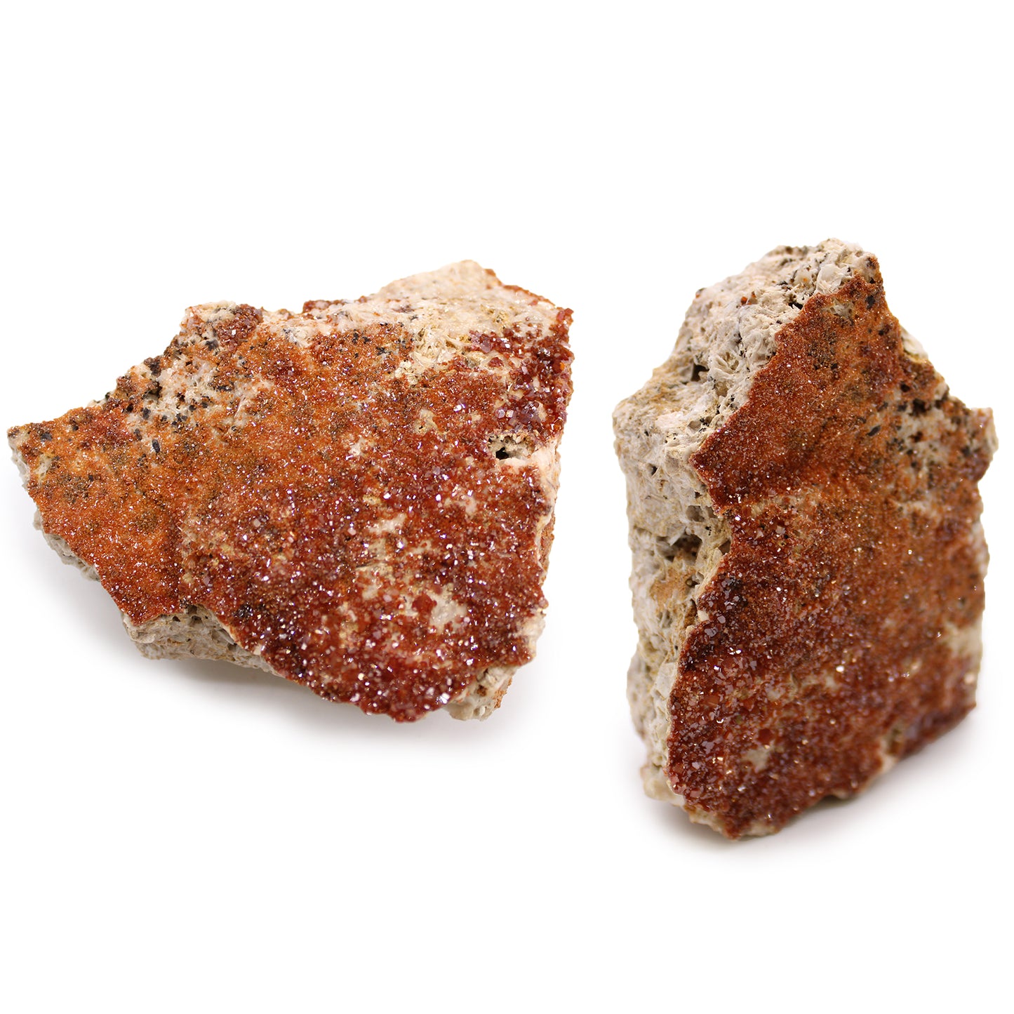 Mineral Specimens -Vanadinite (approx 20 pieces)