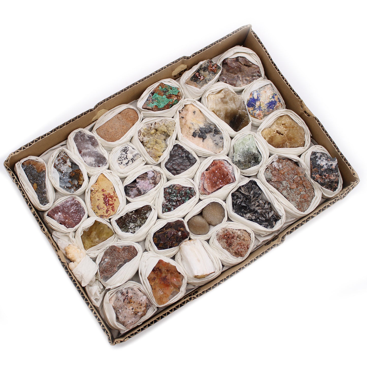 Mineral Specimens - Mixed Pieces (approx 24 pieces)