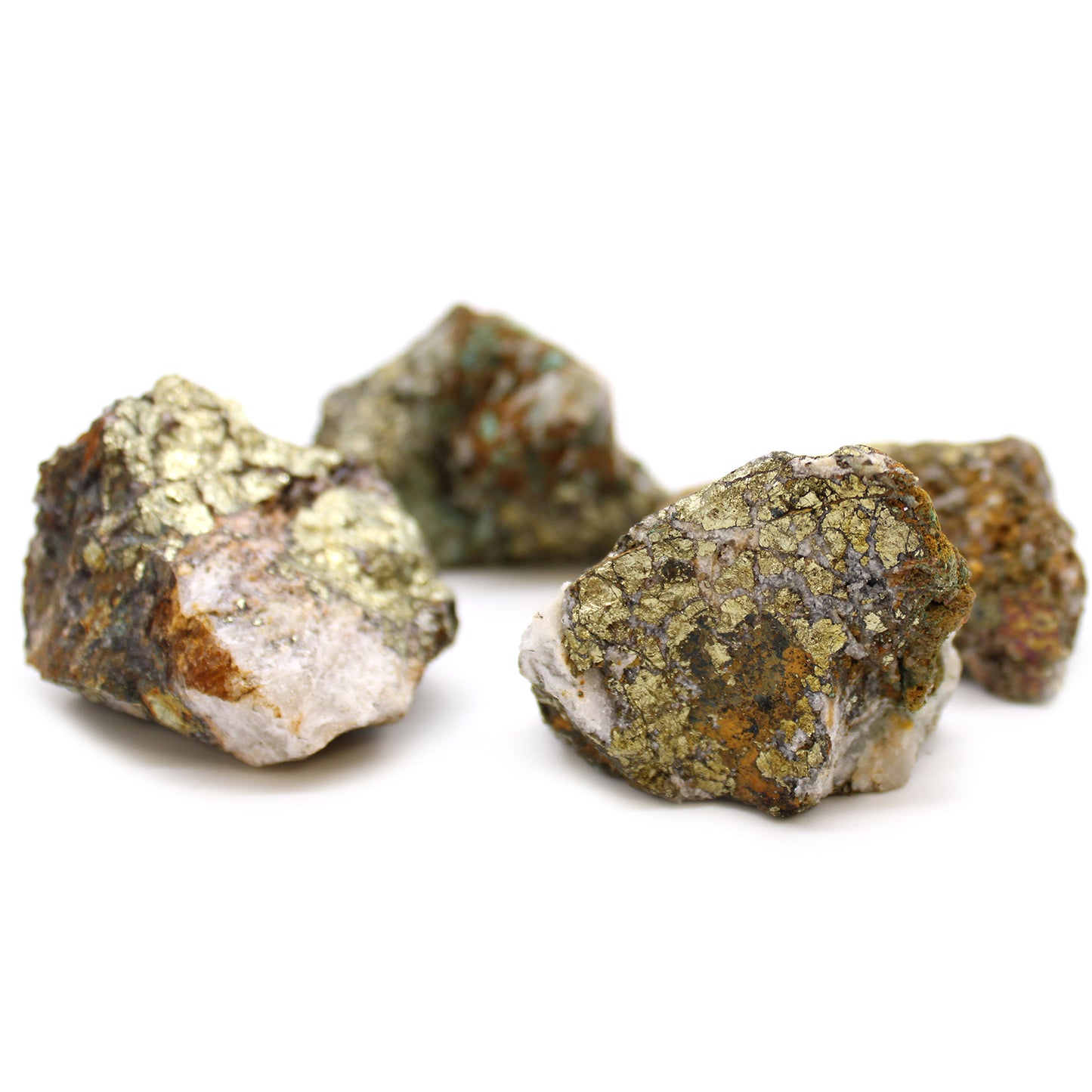 Mineral Specimens - Chalcopyrite (approx 80 pieces)