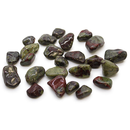 Bag of 24 Small African Tumble Stones - Dragon Stones