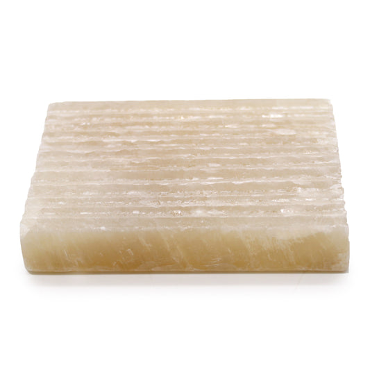 Honey Onyx Square Soap Dish