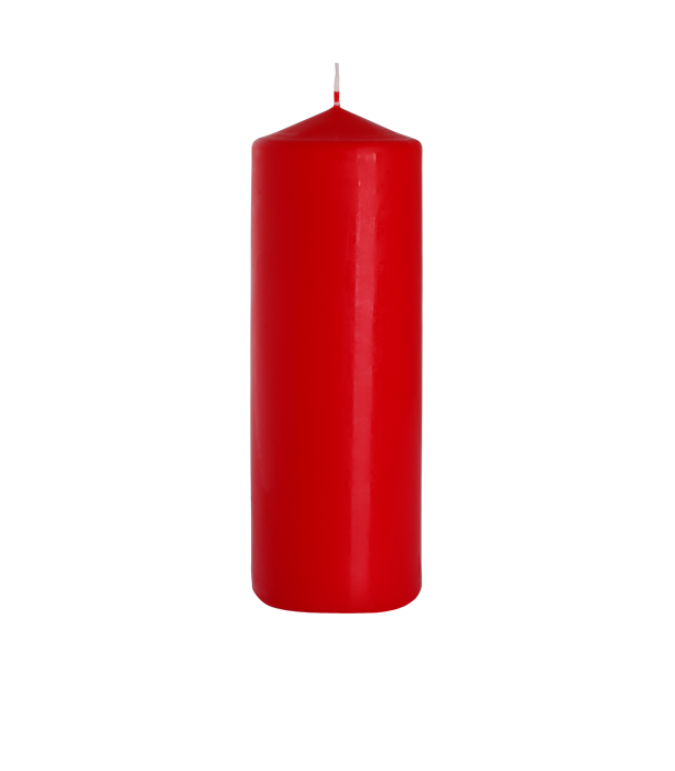 Single Pillar Candle - Red