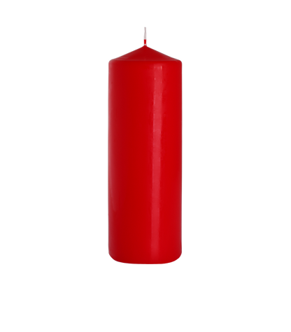 Single Pillar Candle - Red