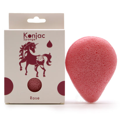 Teardrop Konjac Sponge - Rose - Anti-aging