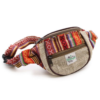 Bum Bag - Hemp & Cotton Random Design