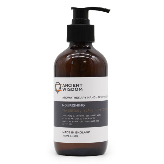 Mandarine, Ylang &amp; Patchouli Hand- und Körperwaschmittel 250ml